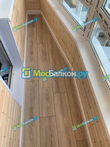 Отделка балконов в Истре | Отделка балконов и лоджий и обшивка под ключ в МосБалкон