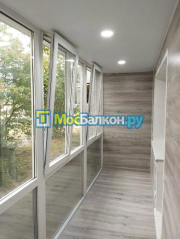 Остекление отделка и утепление балконов и лоджий  в жк Бутово Парк