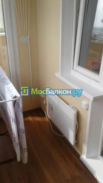 Отделка балкона и лоджии пластиковыми ПВХ панелями в Истре от компании МосБалкон