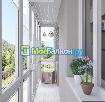Отделка балкона и лоджии пластиковыми ПВХ панелями в Истре от компании МосБалкон