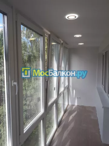 Панорамное остекление заказать под ключ по выгодной цене в Истре от компании МосБалкон