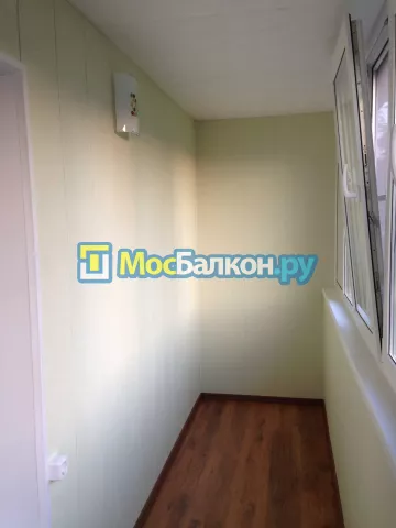 Отделка балкона и лоджии пластиковыми ПВХ панелями в Истре от компании МосБалкон