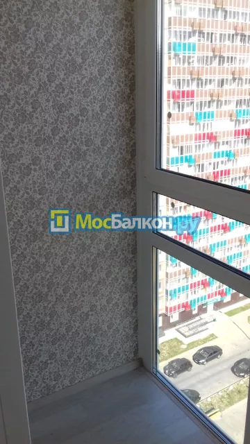 Отделка балкона и лоджии пластиковыми ПВХ панелями в Истре от компании МосБалкон