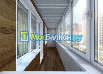 Отделка балконов в Истре | Отделка балконов и лоджий и обшивка под ключ в МосБалкон