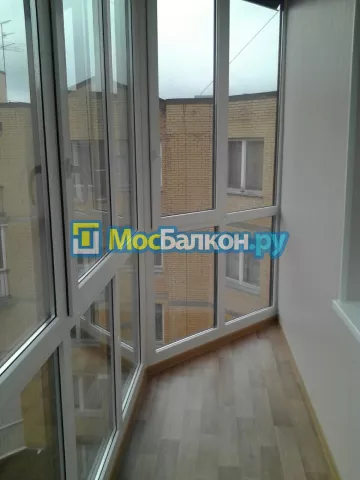 Французское остекление балконов и лоджий под ключ по доступным ценам в Истре | МосБалкон
