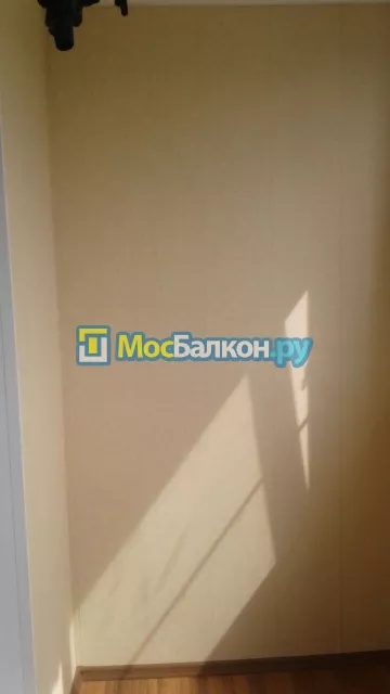 Отделка балкона и лоджии пластиковыми ПВХ панелями в Истре от компании МосБалкон