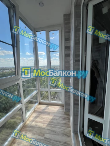 Панорамное остекление заказать под ключ по выгодной цене в Истре от компании МосБалкон