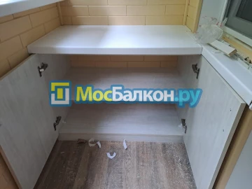 Шкаф на балкон купить в Истре на заказ недорого от МосБалкон