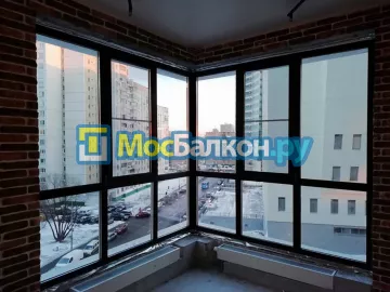 Шкаф на балкон купить в Истре на заказ недорого от МосБалкон
