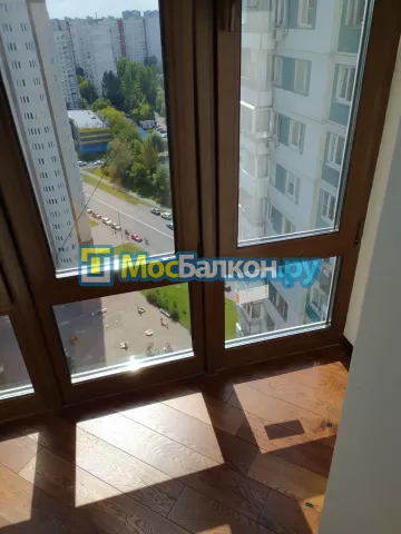 Панорамное остекление заказать под ключ по выгодной цене в Истре от компании МосБалкон