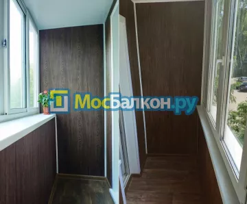 Шкаф на балкон купить в Истре на заказ недорого от МосБалкон