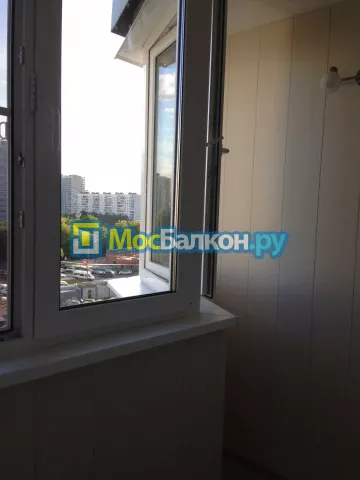 Отделка балкона и лоджии пластиковыми ПВХ панелями в Истре от компании МосБалкон