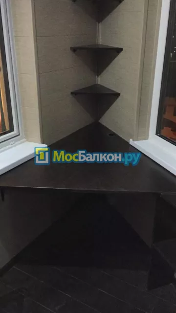 Шкаф на балкон купить в Истре на заказ недорого от МосБалкон