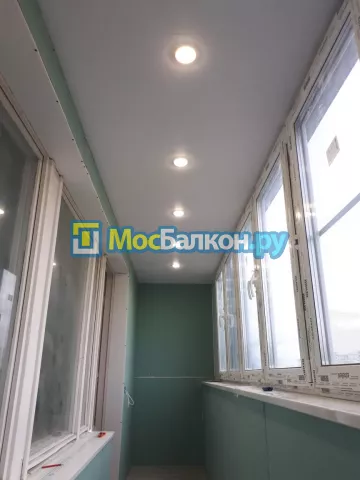 Отделка балконов гипсокартонном в Москве и области | Цены под ключ