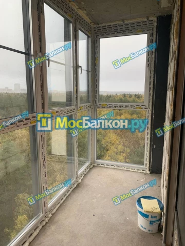 Панорамное остекление заказать под ключ по выгодной цене в Истре от компании МосБалкон