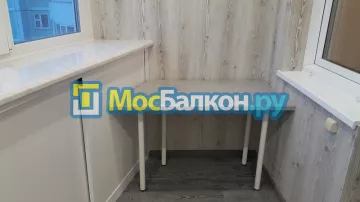 Шкаф на балкон купить в Истре на заказ недорого от МосБалкон