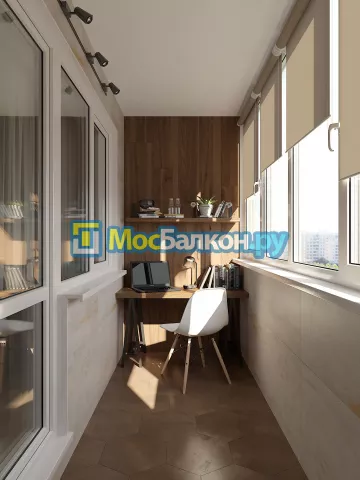 Пластиковое остекление лоджий под ключ по доступным ценам в Истре | МосБалкон