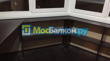Шкаф на балкон купить в Истре на заказ недорого от МосБалкон