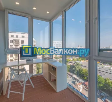 Шкаф на балкон купить в Истре на заказ недорого от МосБалкон