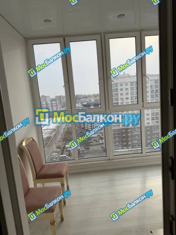 Панорамное остекление заказать под ключ по выгодной цене в Истре от компании МосБалкон